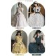 Sakya Antique Gauze Blouse Vest, Adjustable Skirt and Sets(Reservation/4 Colours/Full Payment Without Shipping)